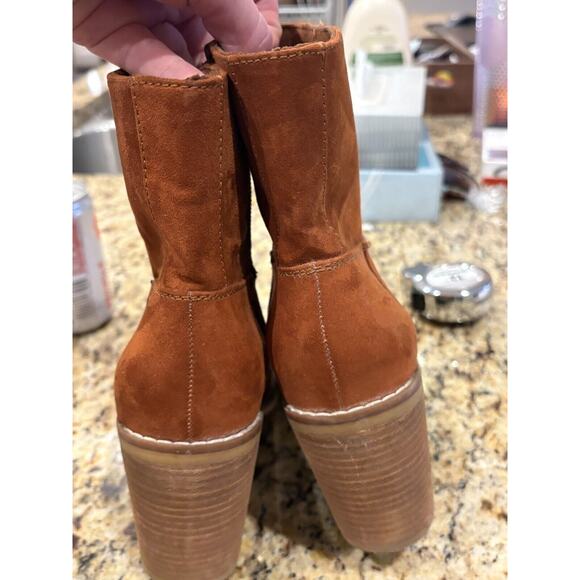 Rocket Dog Women's Dannis Ankle Boots Brown Size 6 - Picture 7 of 8